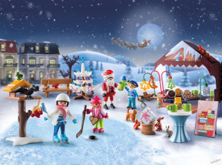 PLAYMOBIL 71472 - Adventný kalendár Výlet na vianočné trhy