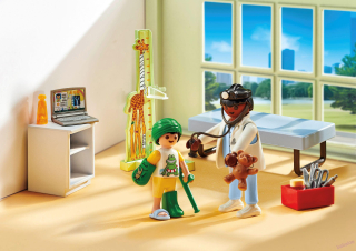 PLAYMOBIL 71619 - Pediater s plyšovým medvedíkom